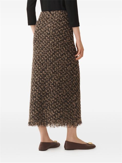 Gonna donna in tweed e paillettes Fabiana Filippi | GND225F809L6290000VR2